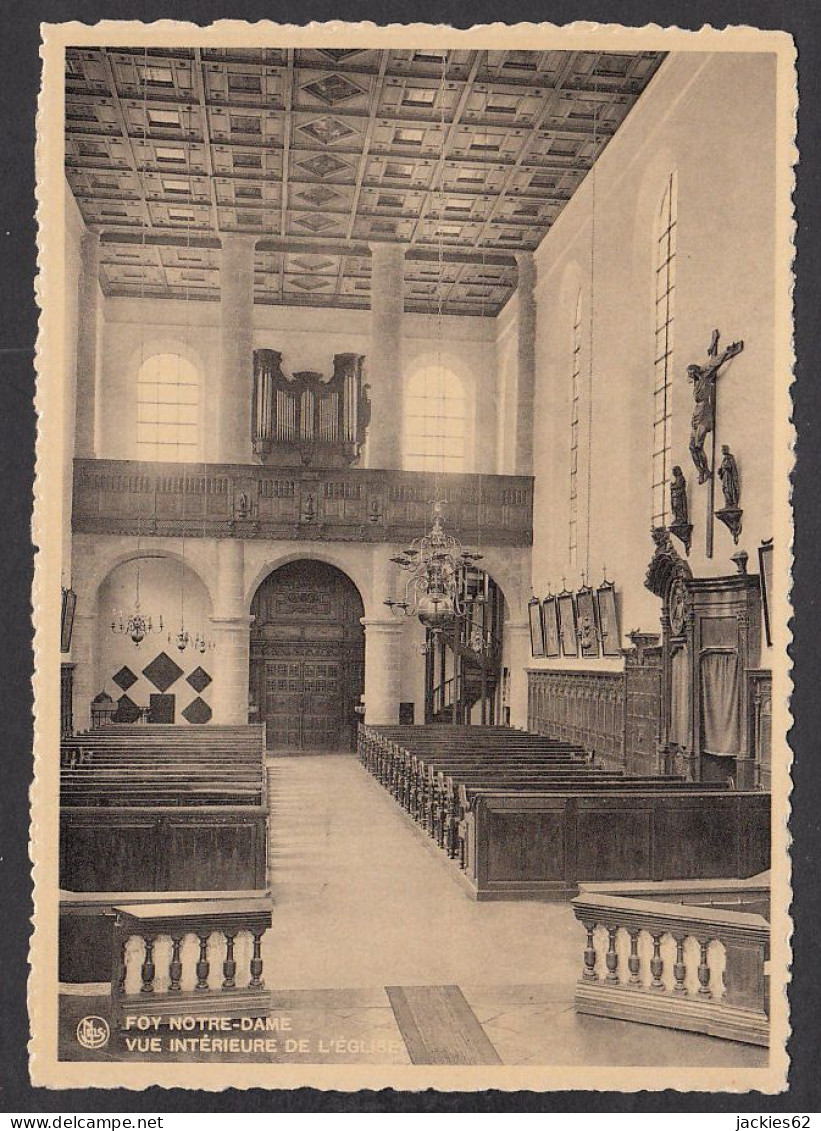 070110/ FOY-NOTRE-DAME, L'Eglise, Intérieur - Dinant