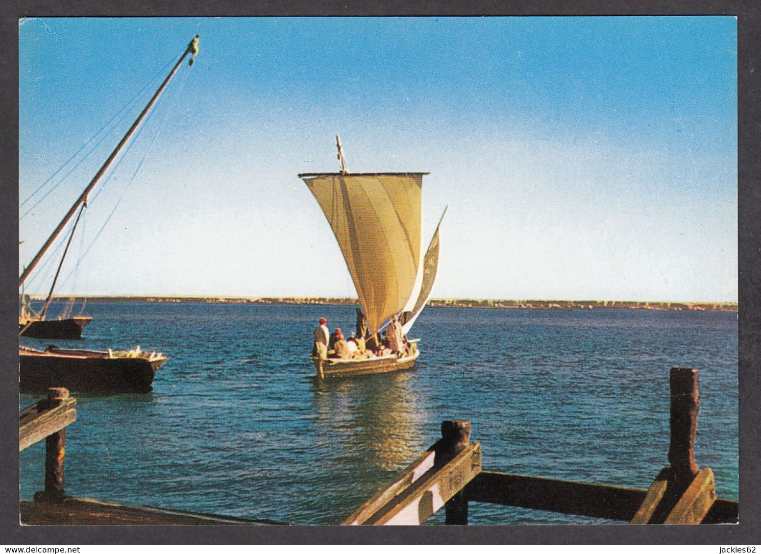 114176/ Ile De Djerba, Voile Gonflée Dans Le Djorf - Tunisia