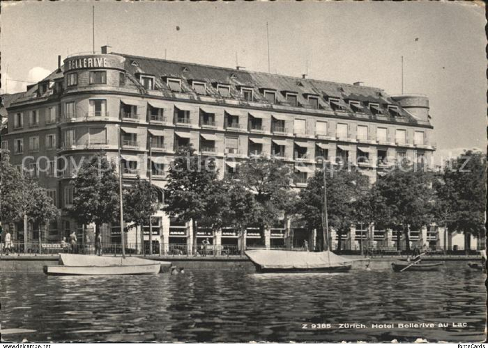 11850947 Zuerich Hotel Bellevue Au Lac Zuerich - Autres & Non Classés