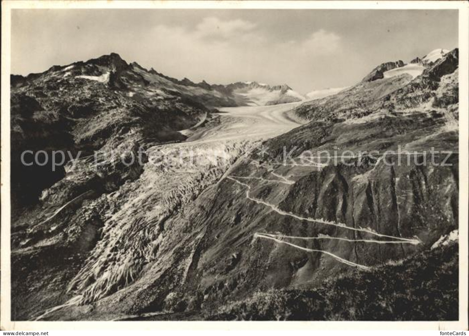 11849257 Rhonegletscher Glacier Du Rhone Furkastrasse Rhone Rhone - Sonstige & Ohne Zuordnung