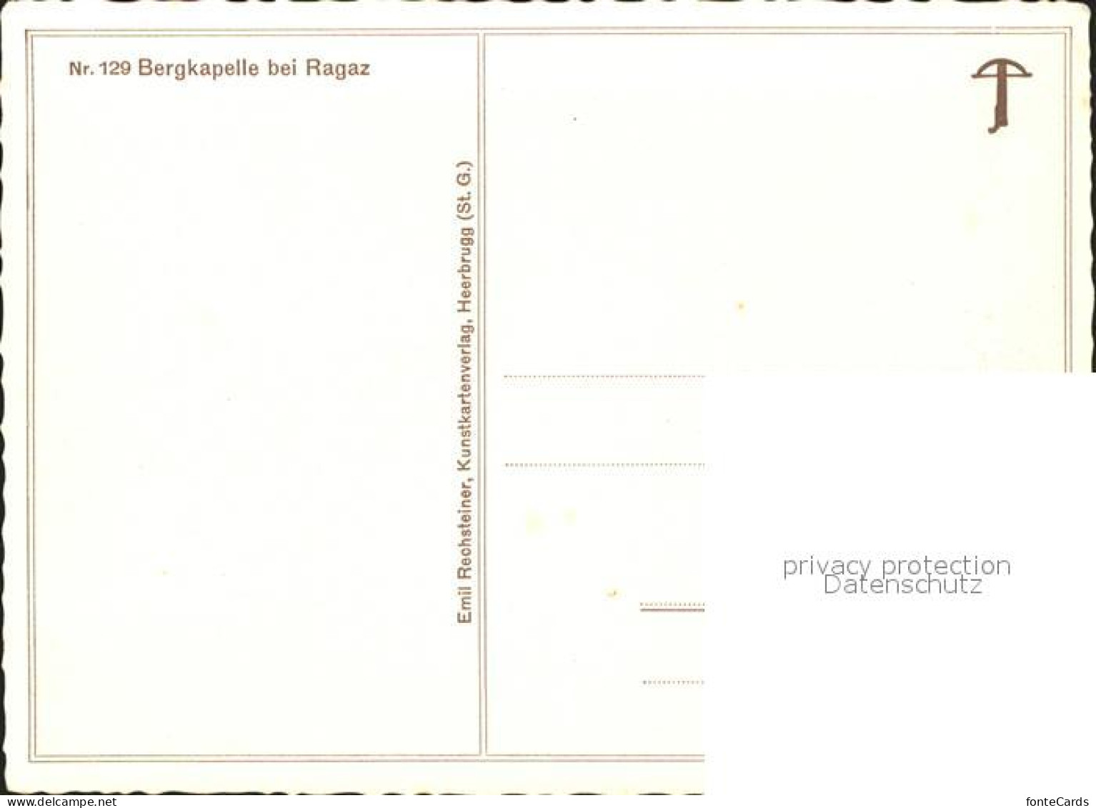 11849236 Bad Ragaz Bergkapelle Bad Ragaz - Other & Unclassified