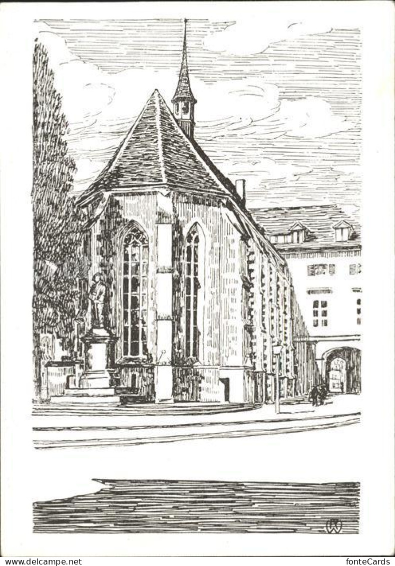 11849217 Zuerich ZH Wasserkirche Zuerich - Autres & Non Classés