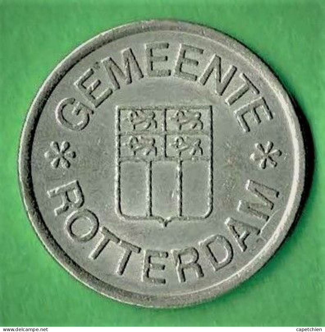 JETON / GEMEENTE / ROTTERDAM Sur Les 2 Faces / 22.5 Mm / NICKEL ? - Other & Unclassified