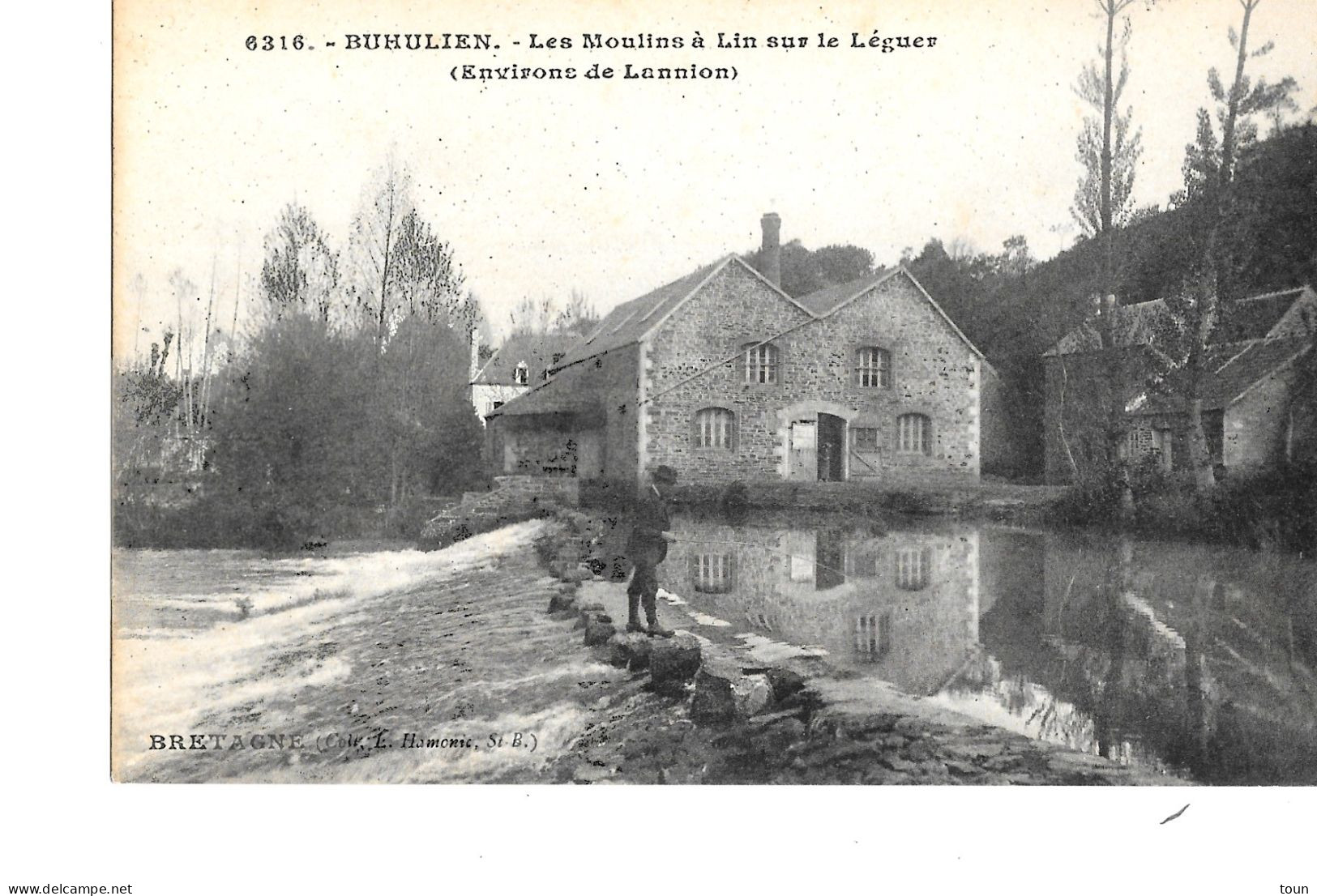 Buhulien - Les Moulins à Lin Sur Le Léguer (Environs De Lannion) - Lannion