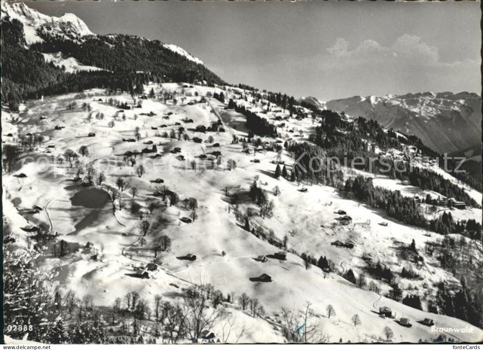 11849136 Braunwald GL Ortsansicht Braunwald - Autres & Non Classés