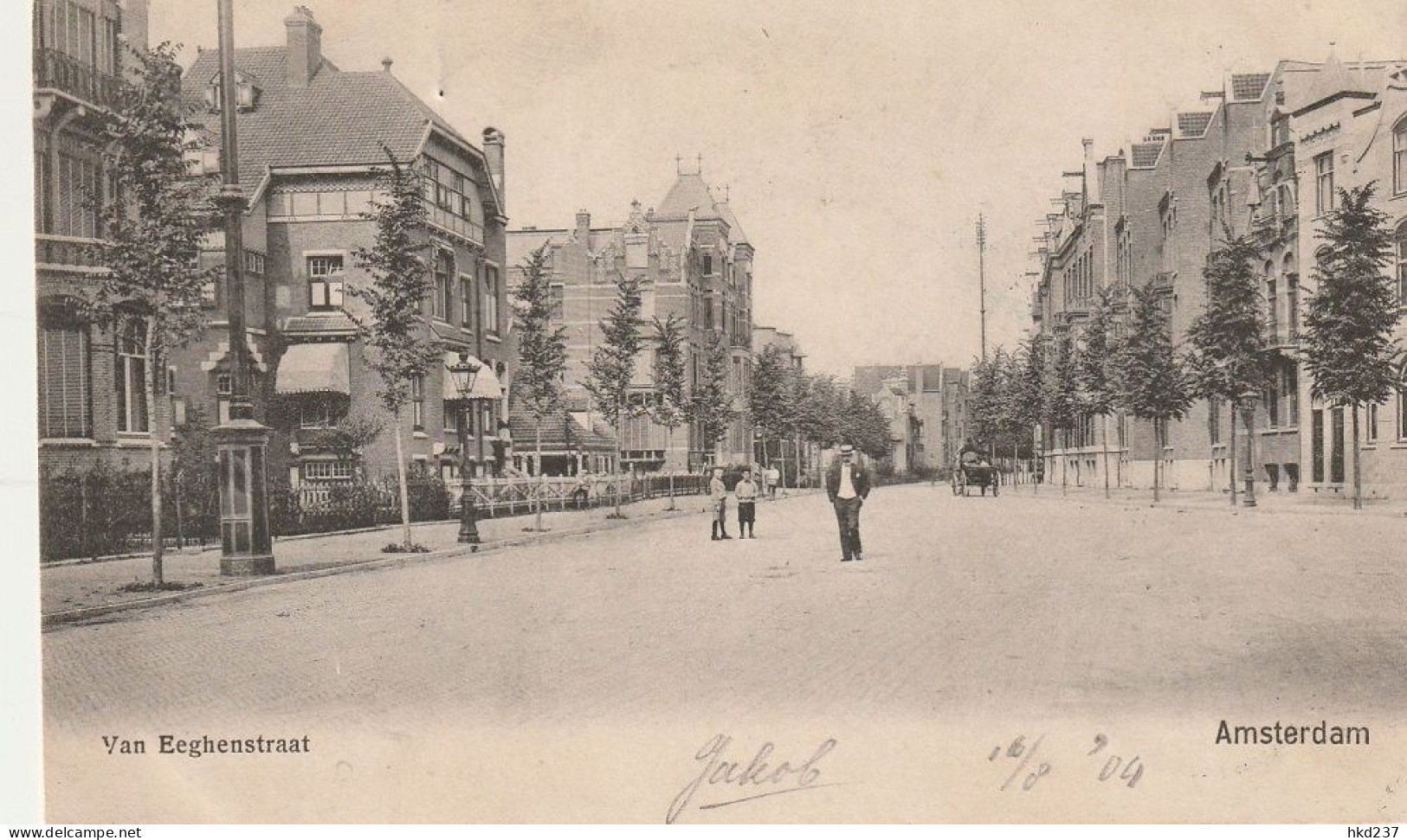 Amsterdam Van Eeghenstraat Levendig Kales # 1904     5076 - Amsterdam