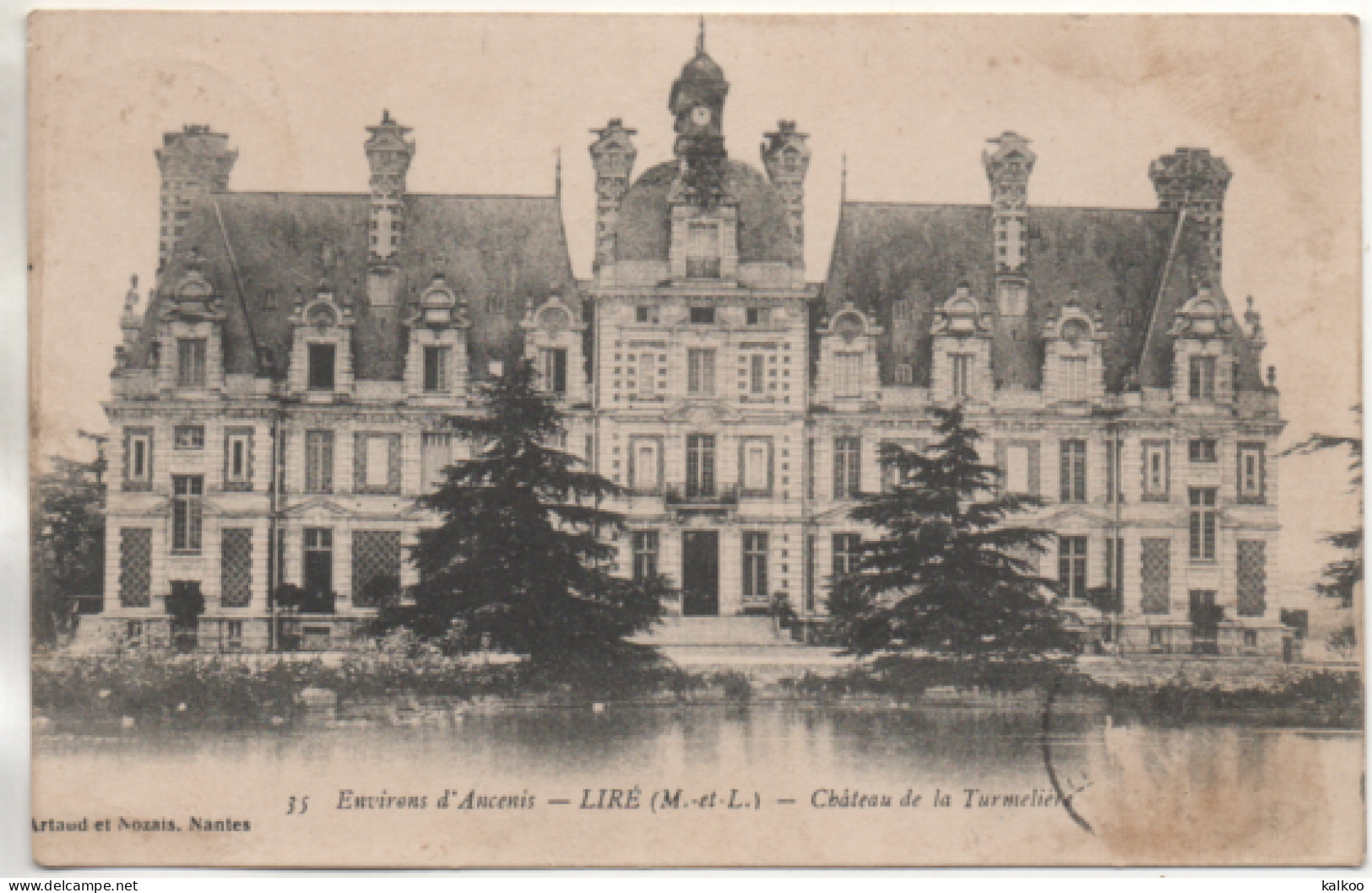 CPA ( Liré - Le Chateau De La Turmeliére // La Facade ) - Autres & Non Classés