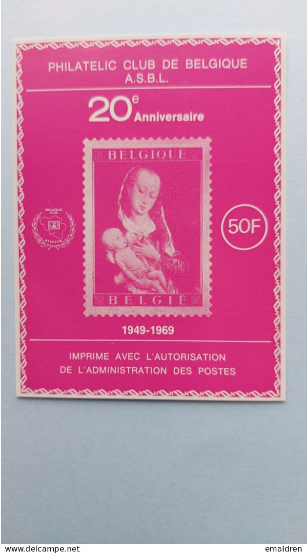 E111. Verso Rose; Contour Blanc - Witte Omtrek RRR - Erinnophilie - Reklamemarken [E]