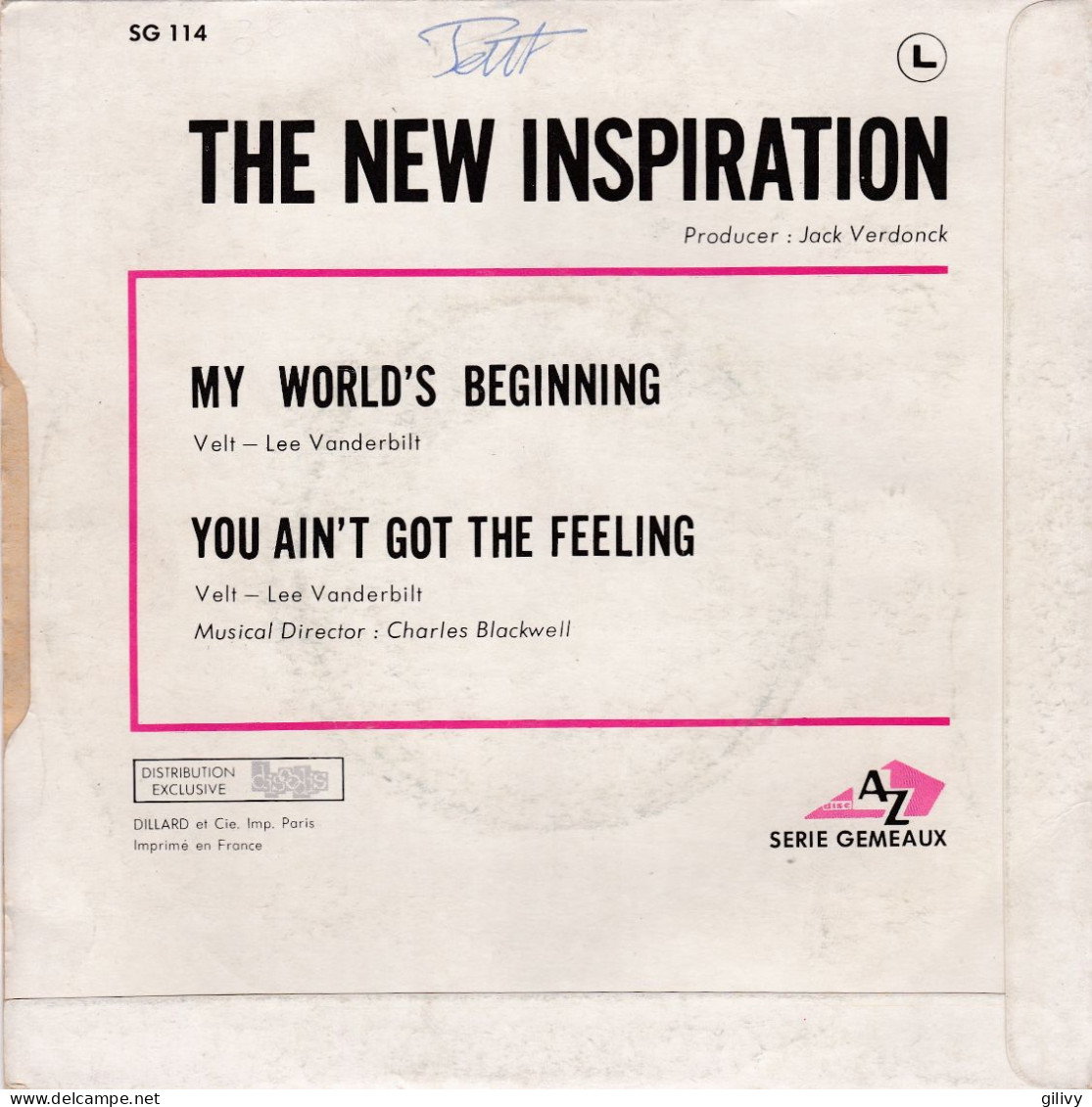 The NEW INSPIRATION : " My World's Beginning " - Rock