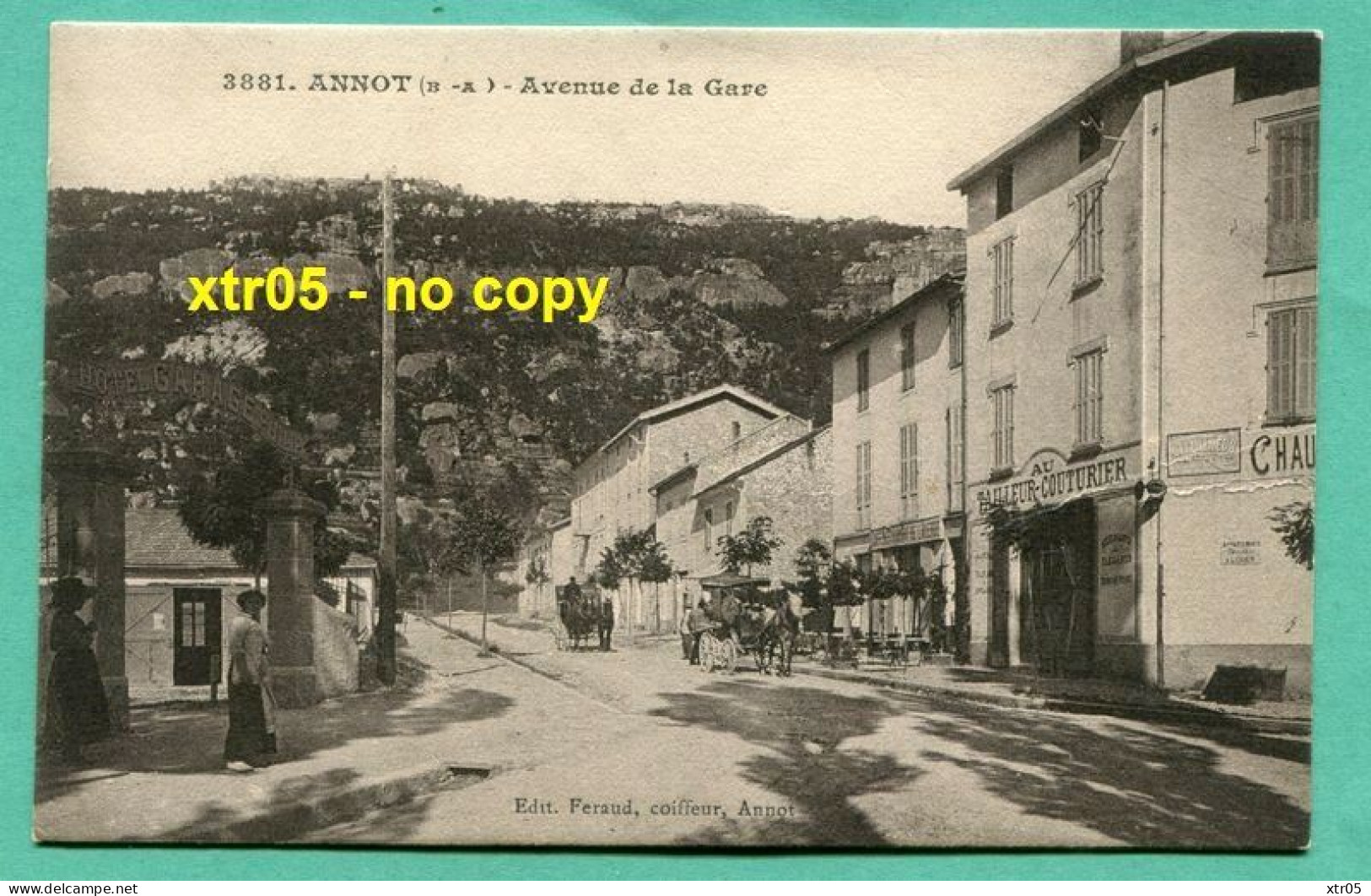 Annot Avenue De La Gare - état : Voir Scans - Otros & Sin Clasificación