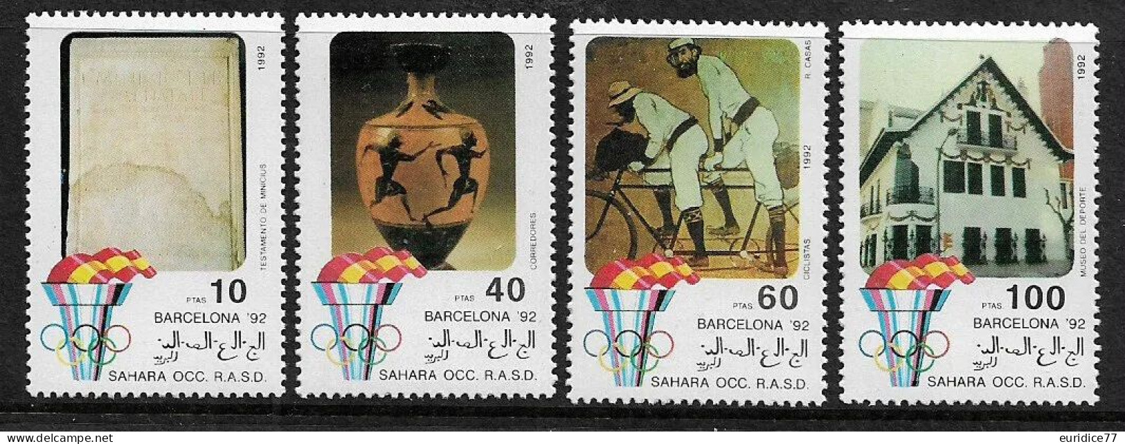 Sahara Occidental 1992 - Olympic Games Barcelona 92 Mnh** - Zomer 1992: Barcelona