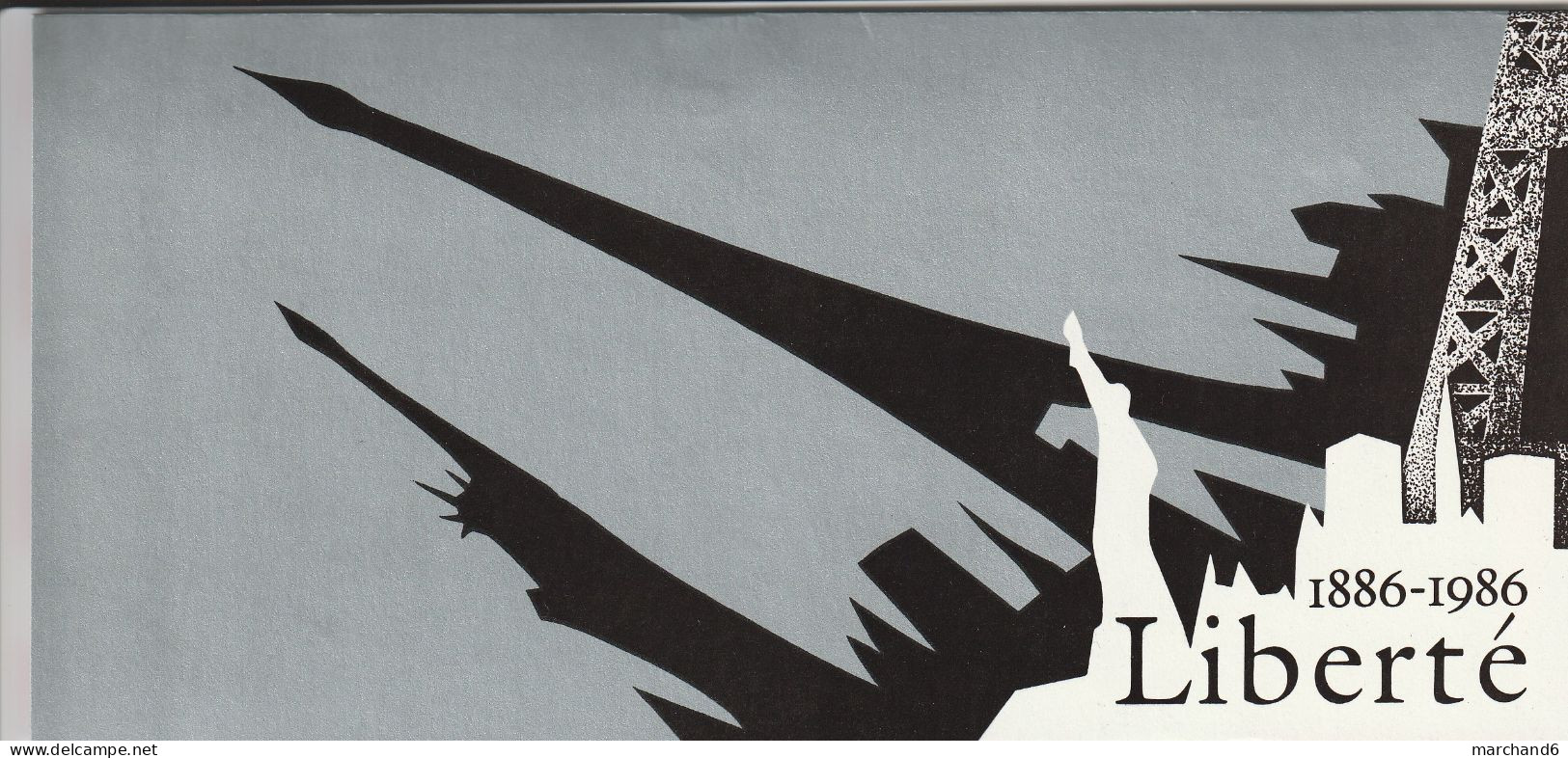 1986 France états Unis Pochette Souvenir N°2 émissions Communes Statue De La Liberté à New York  N°2421 Et 1672 Neuf ** - Sonstige & Ohne Zuordnung