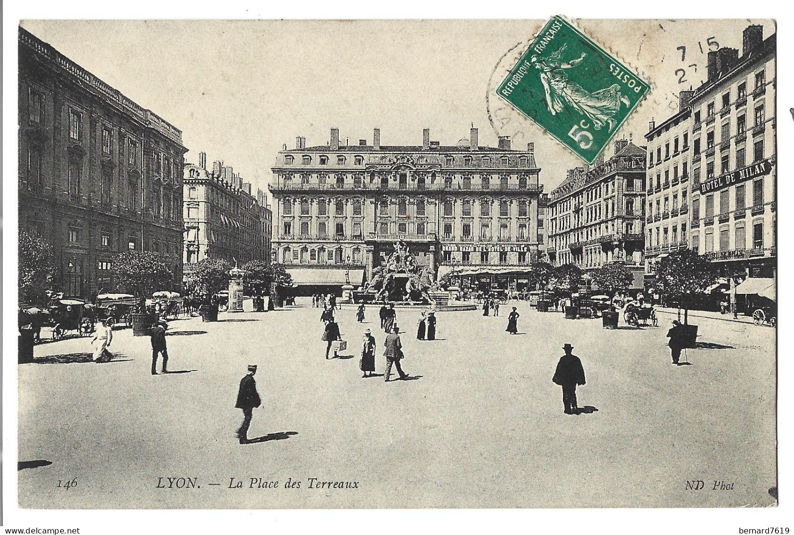 69 Lyon - La  Place Des Terreaux - Other & Unclassified