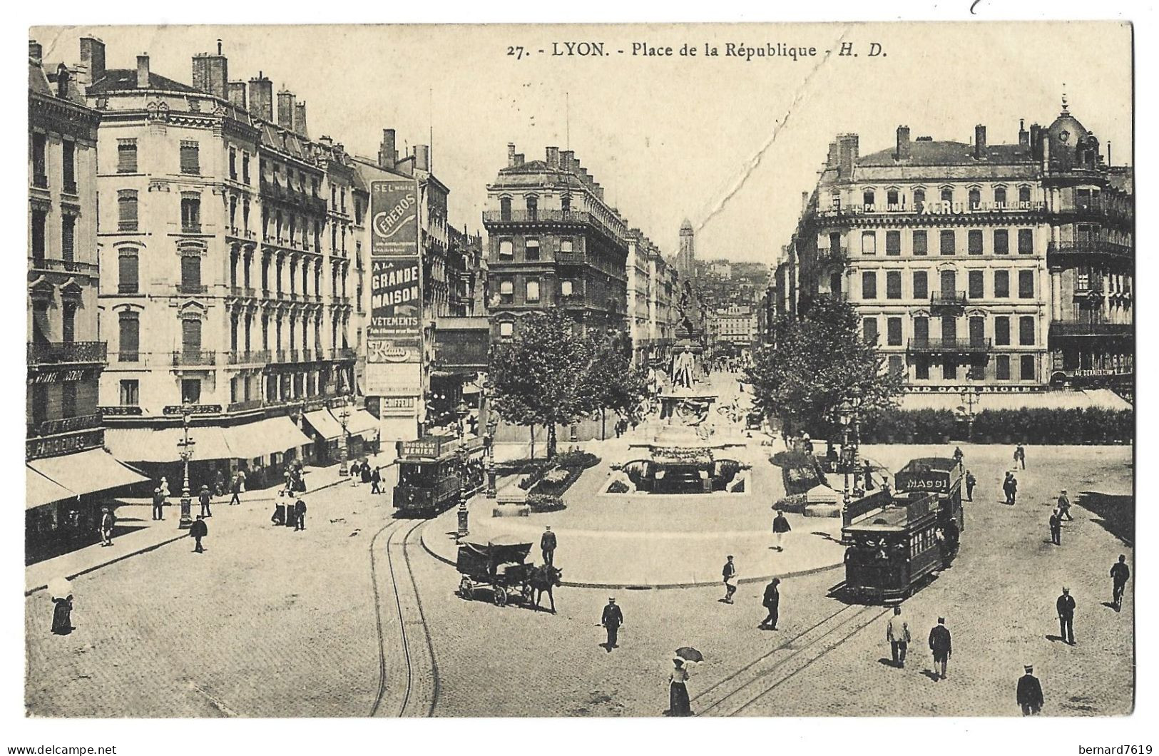 69 Lyon -  Place De La Republique - Autres & Non Classés