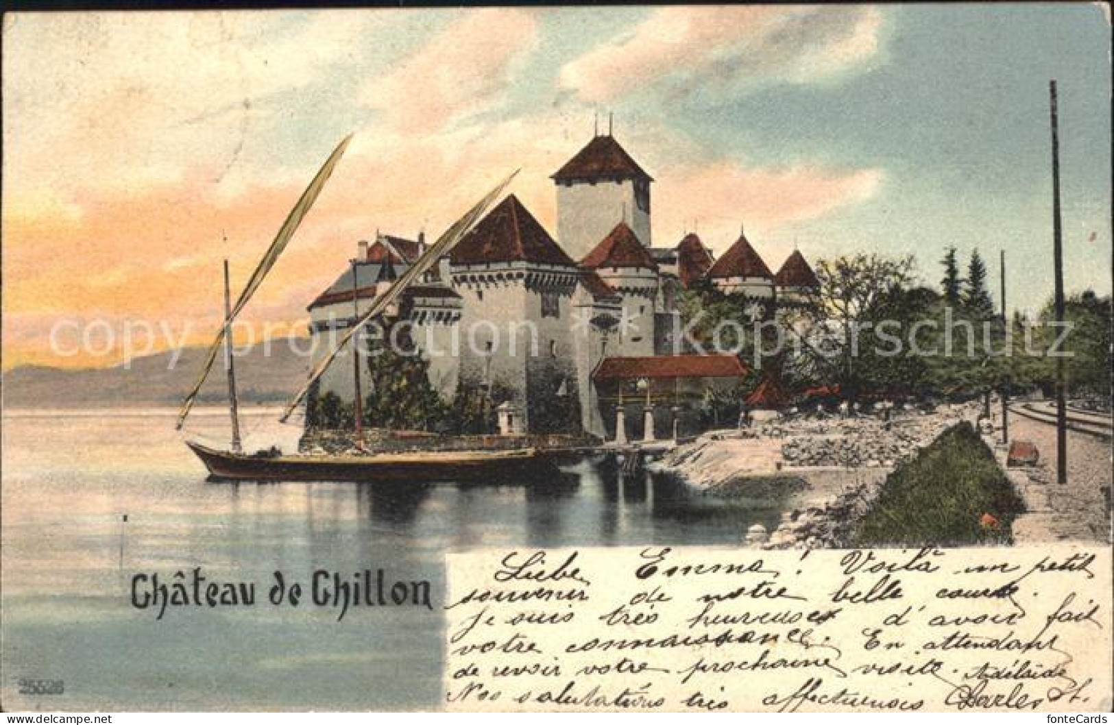 11846867 Chillon Chateau De Chillon Montreux - Autres & Non Classés