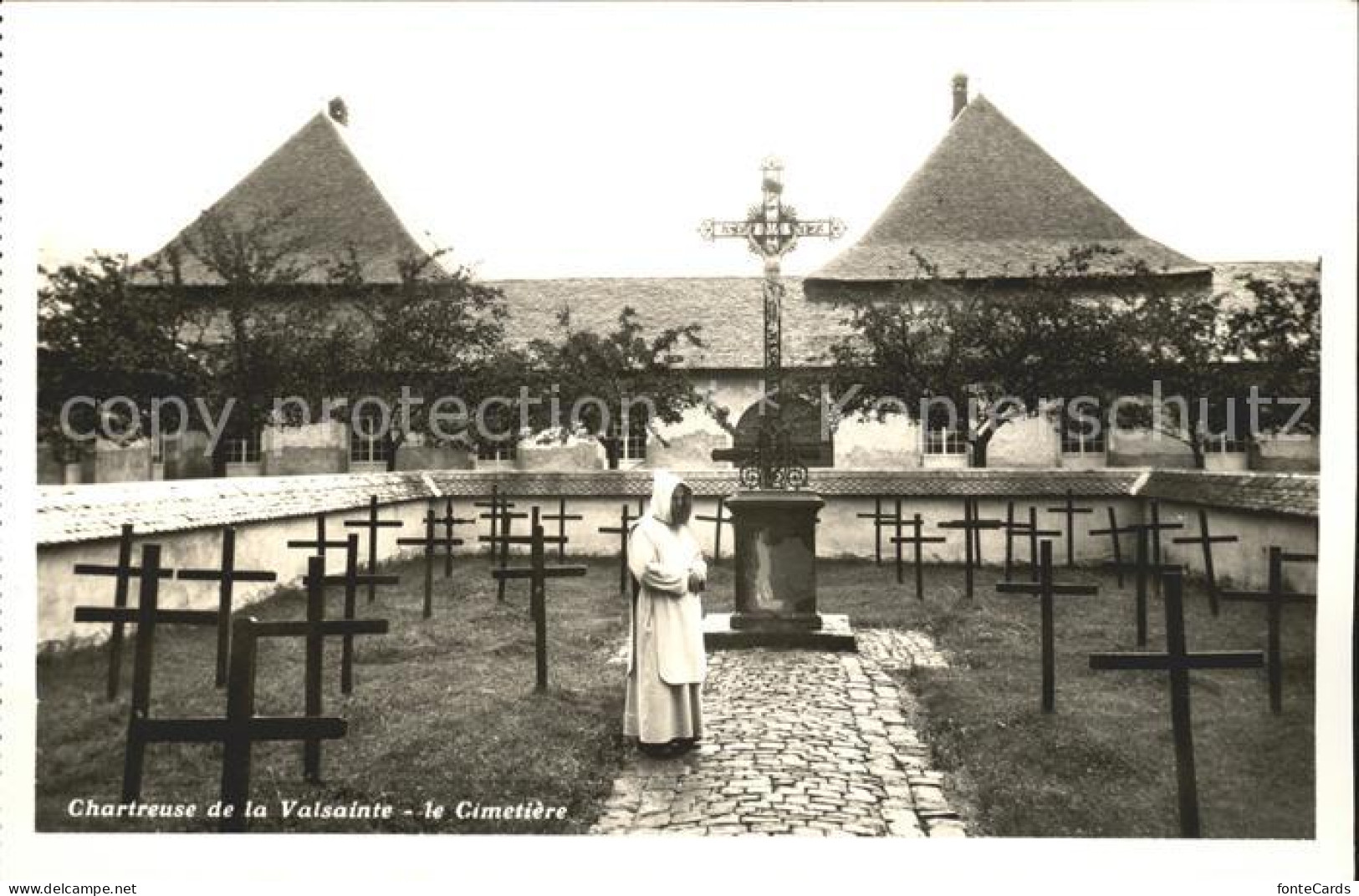 11846836 Chartreuse De La Valsainte Le Cimetiere Cerniat FR - Andere & Zonder Classificatie