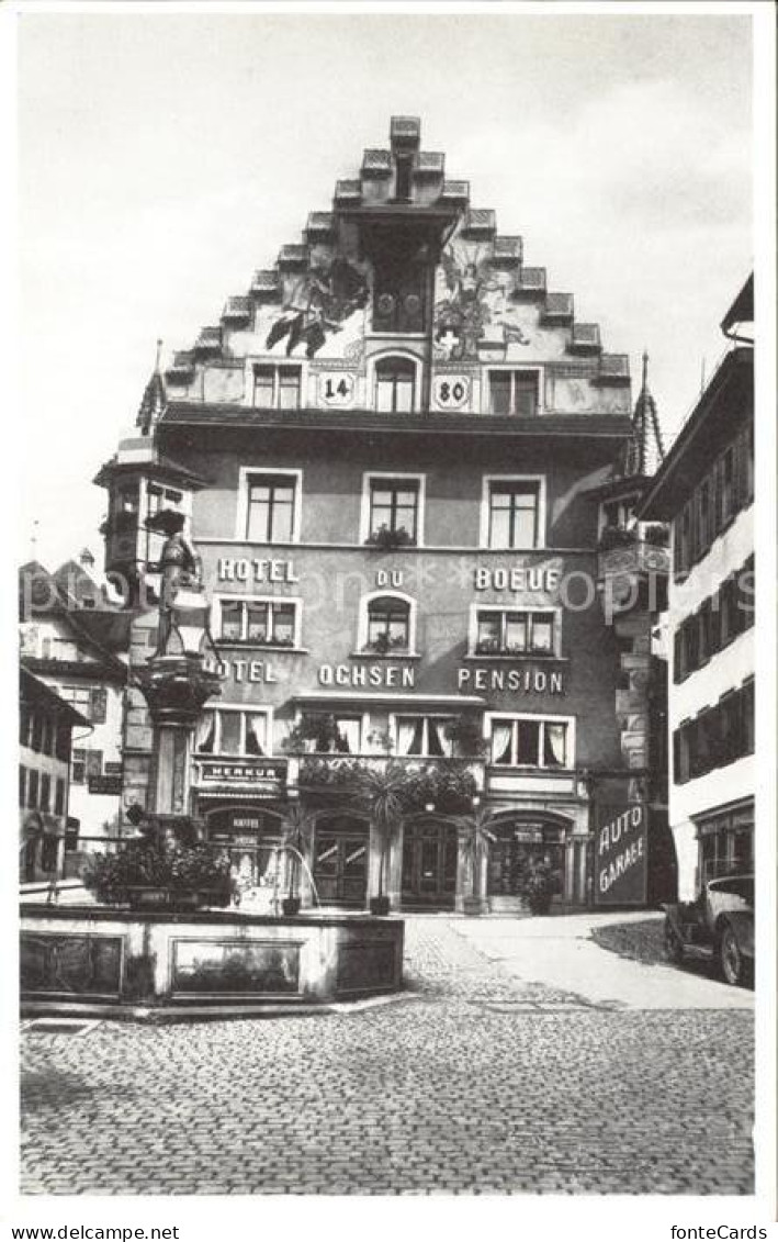 11846797 Zug ZG Hotel Ochsen Brunnen Zug - Sonstige & Ohne Zuordnung