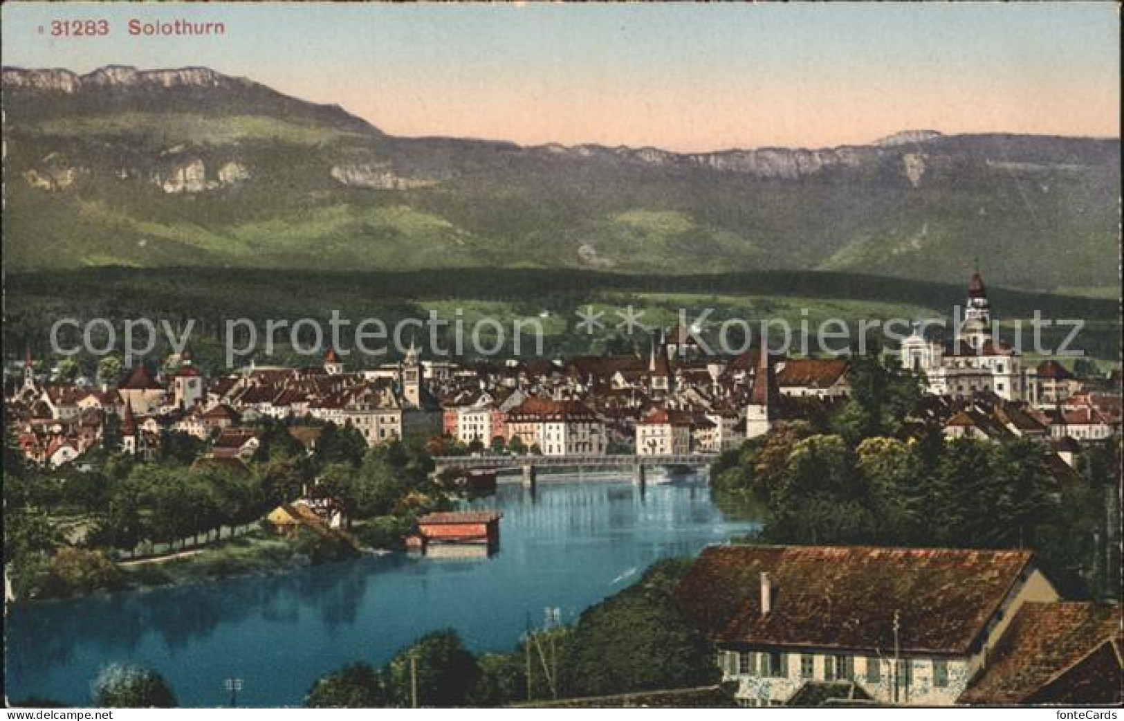 11846766 Solothurn Stadtblick Solothurn - Andere & Zonder Classificatie