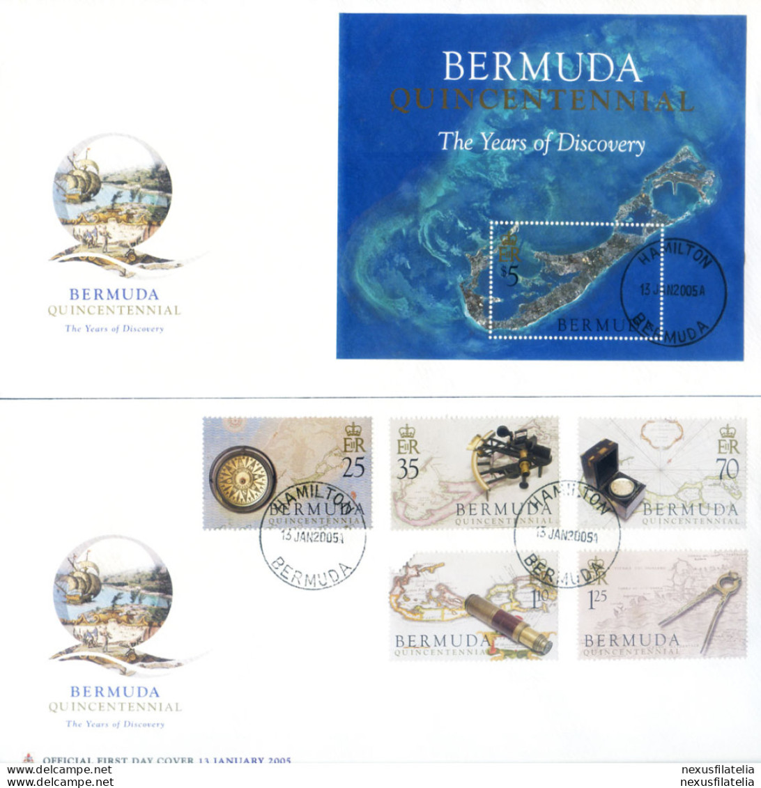 Annata Completa FDC 2005. - Bermuda