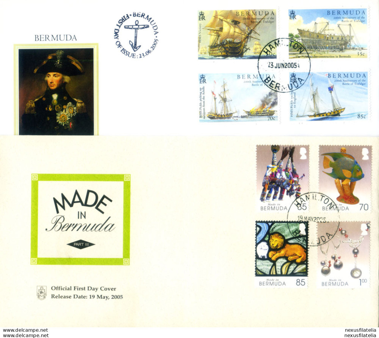 Annata Completa FDC 2005. - Bermudes