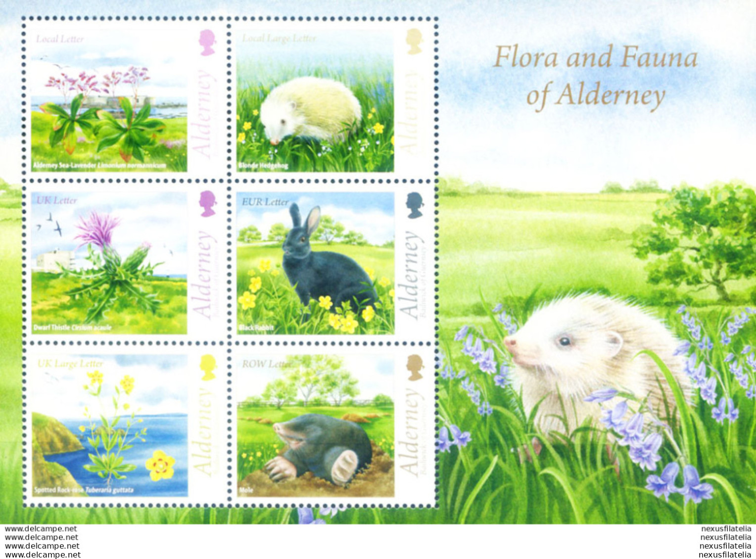 Alderney. Flora E Fauna 2015. - Guernesey