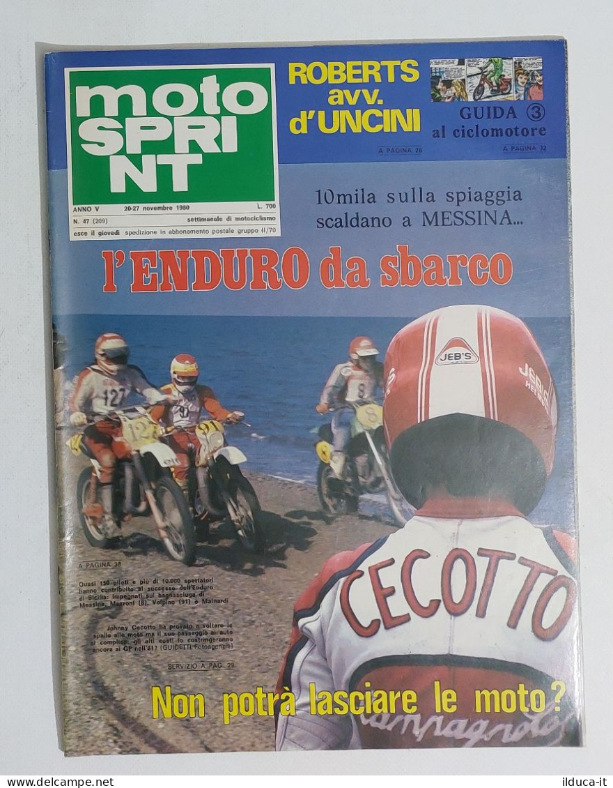 60477 Motosprint 1980 A. V N. 47 - Morini 500 Camel / Honda 650 CB - Moteurs
