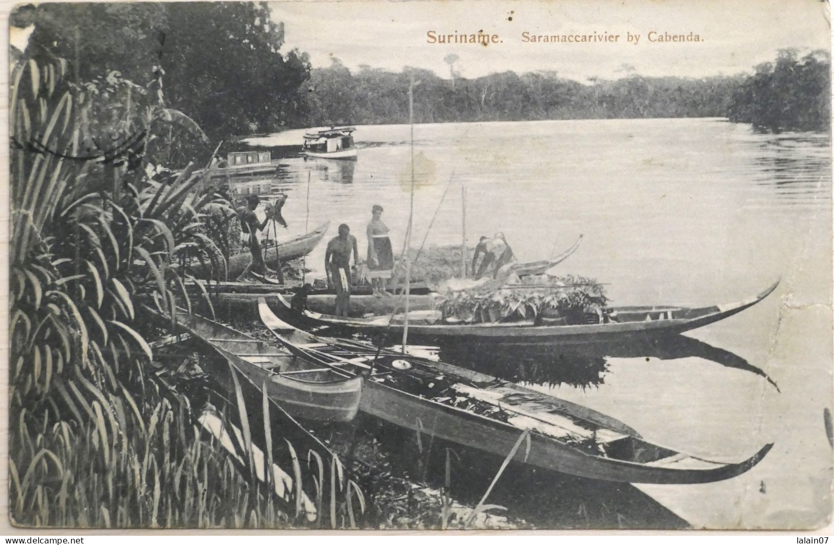 C. P. A. : SURINAM : Saramaccarivier By Cabenda, Saramacca River By Cabenda - Suriname