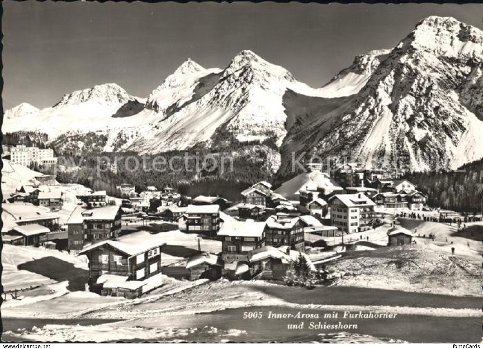 11837477 Inner Arosa Furkahoerner Schiesshorn Inner Arosa - Sonstige & Ohne Zuordnung