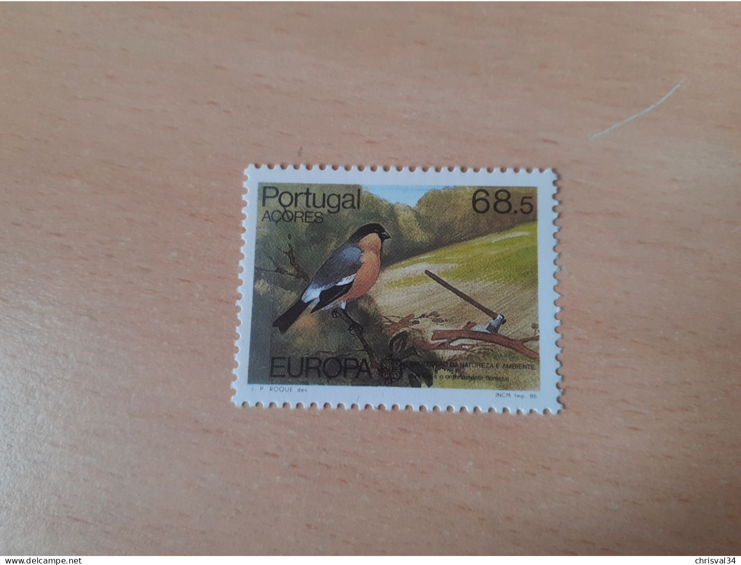 TIMBRE  ACORES  EUROPA   1986   N  365     NEUF  LUXE** - 1986
