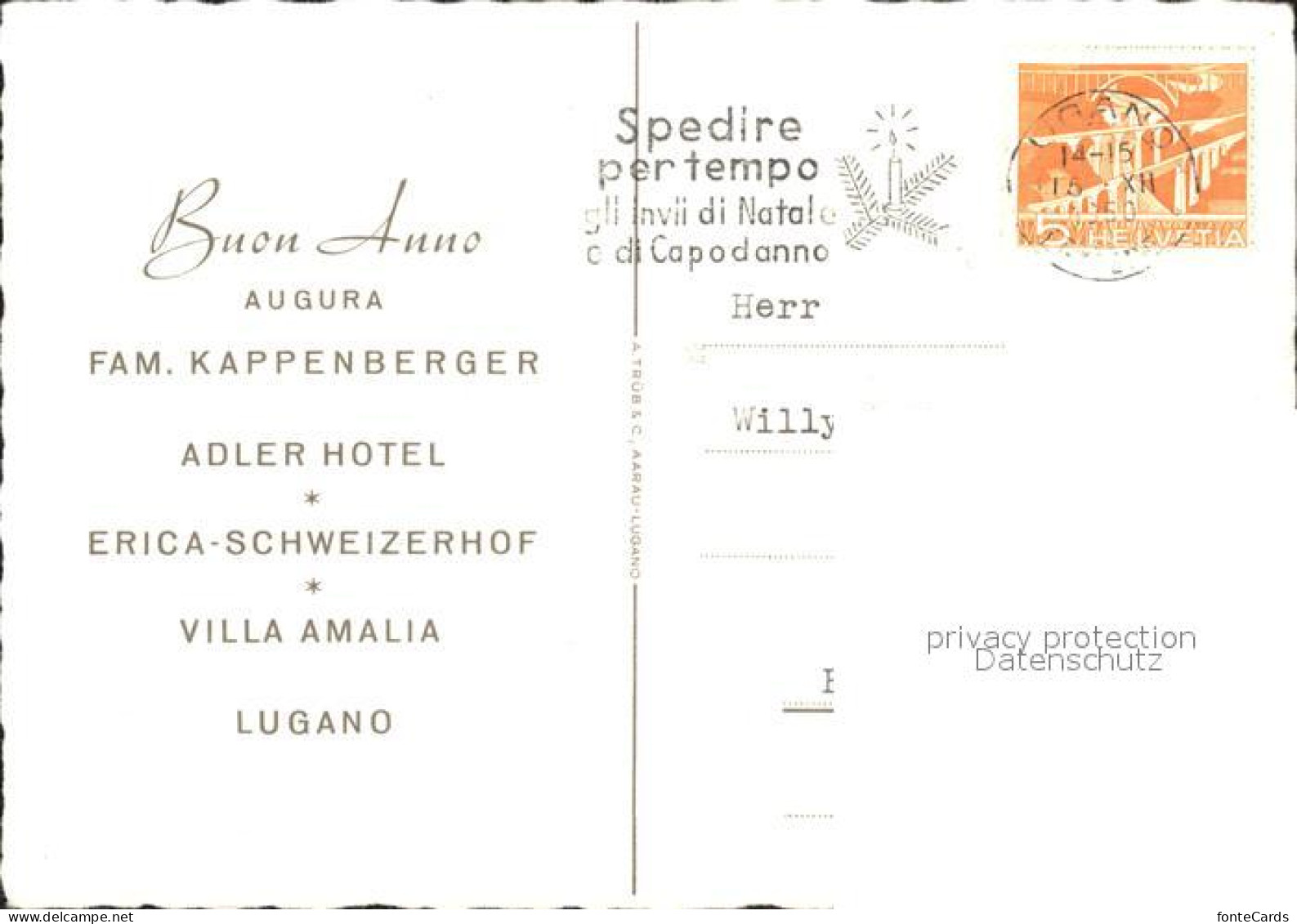 11837156 Lugano TI Adler Hotel  Lugano TI - Other & Unclassified