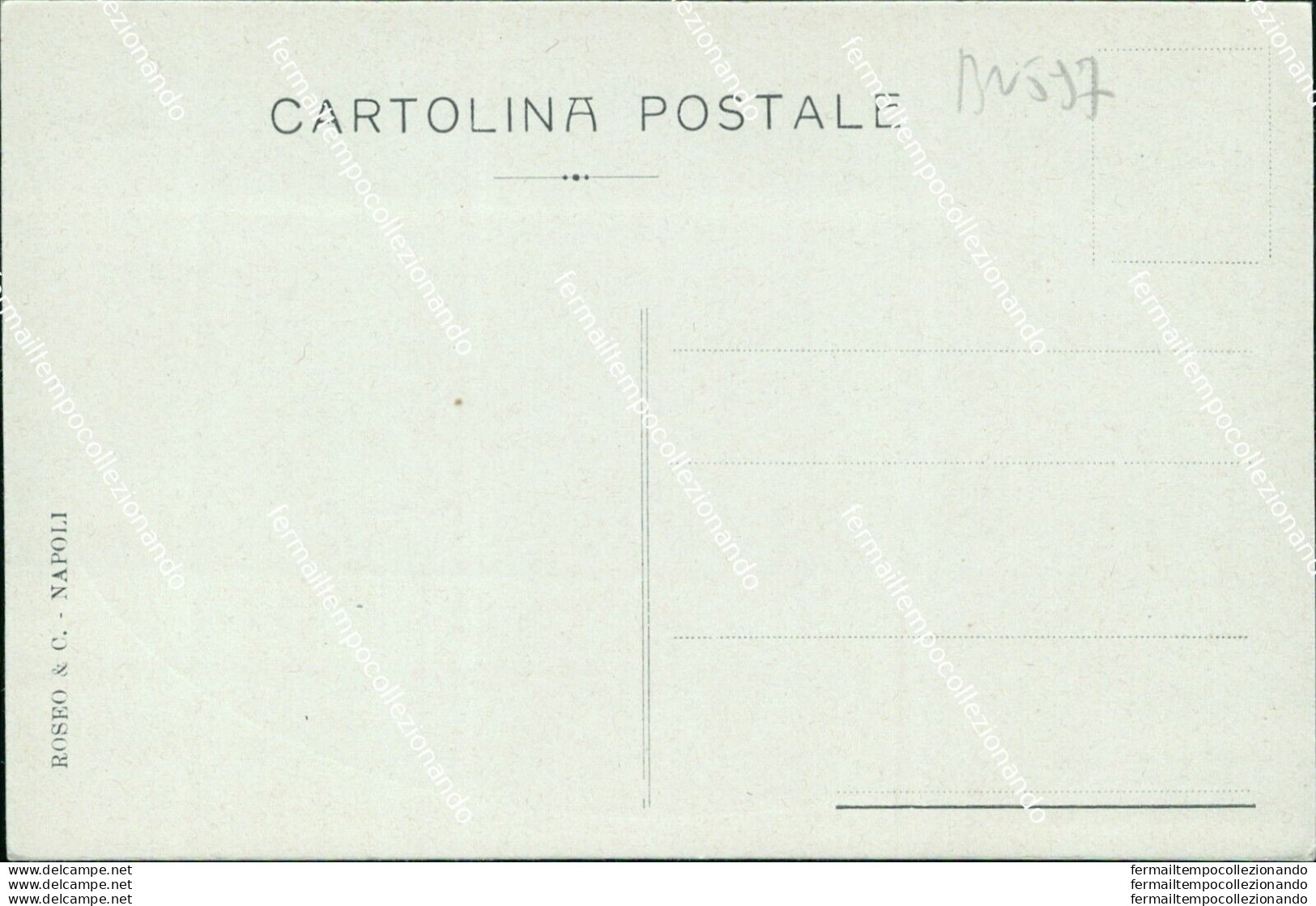 Bn597 Cartolina Napoli Citta' Villa Anna Salita Due Porte - Napoli