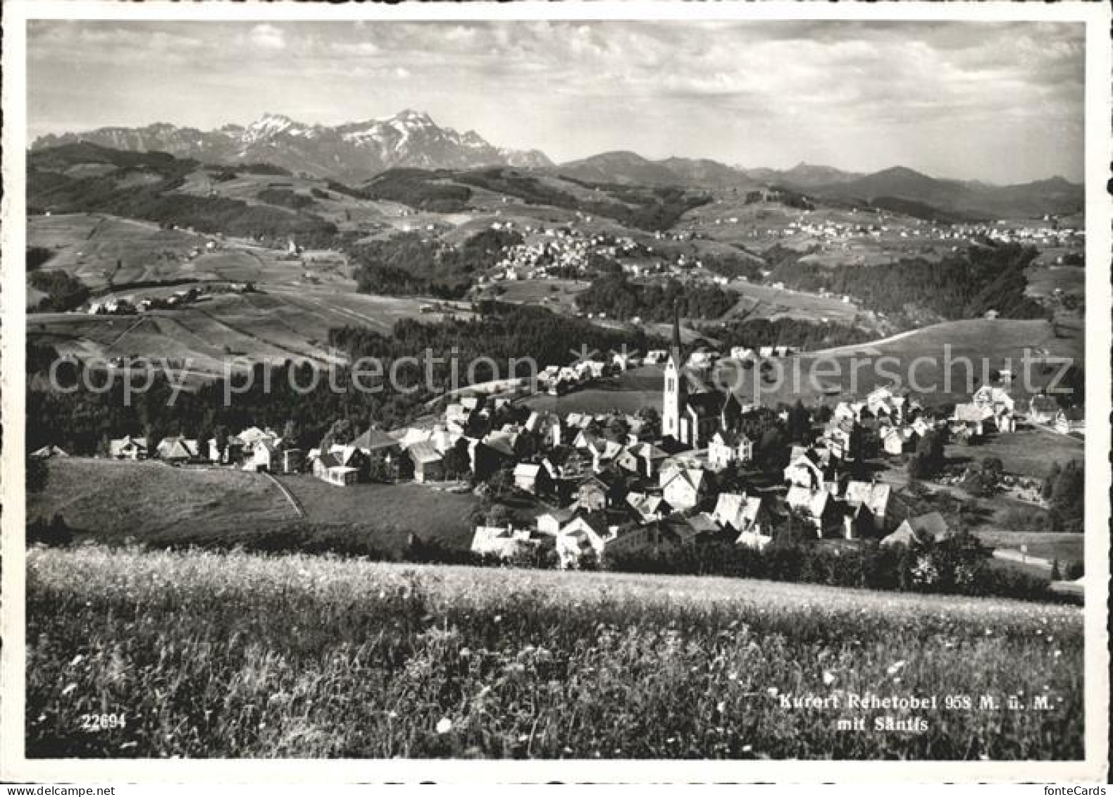 11837076 Rehetobel Saentis Kirche Ort Rehetobel - Other & Unclassified