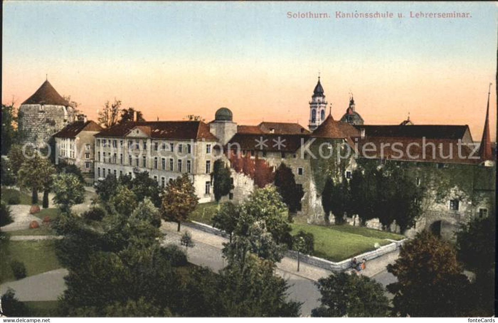 11836946 Solothurn Kantonsschule Lehrereseminar Solothurn - Andere & Zonder Classificatie