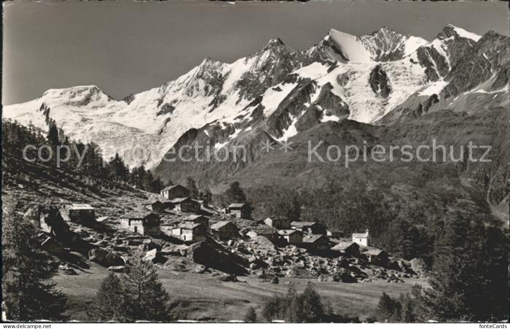 11836897 Saas Grund Triftalp Mischabelkette Saas Grund - Sonstige & Ohne Zuordnung