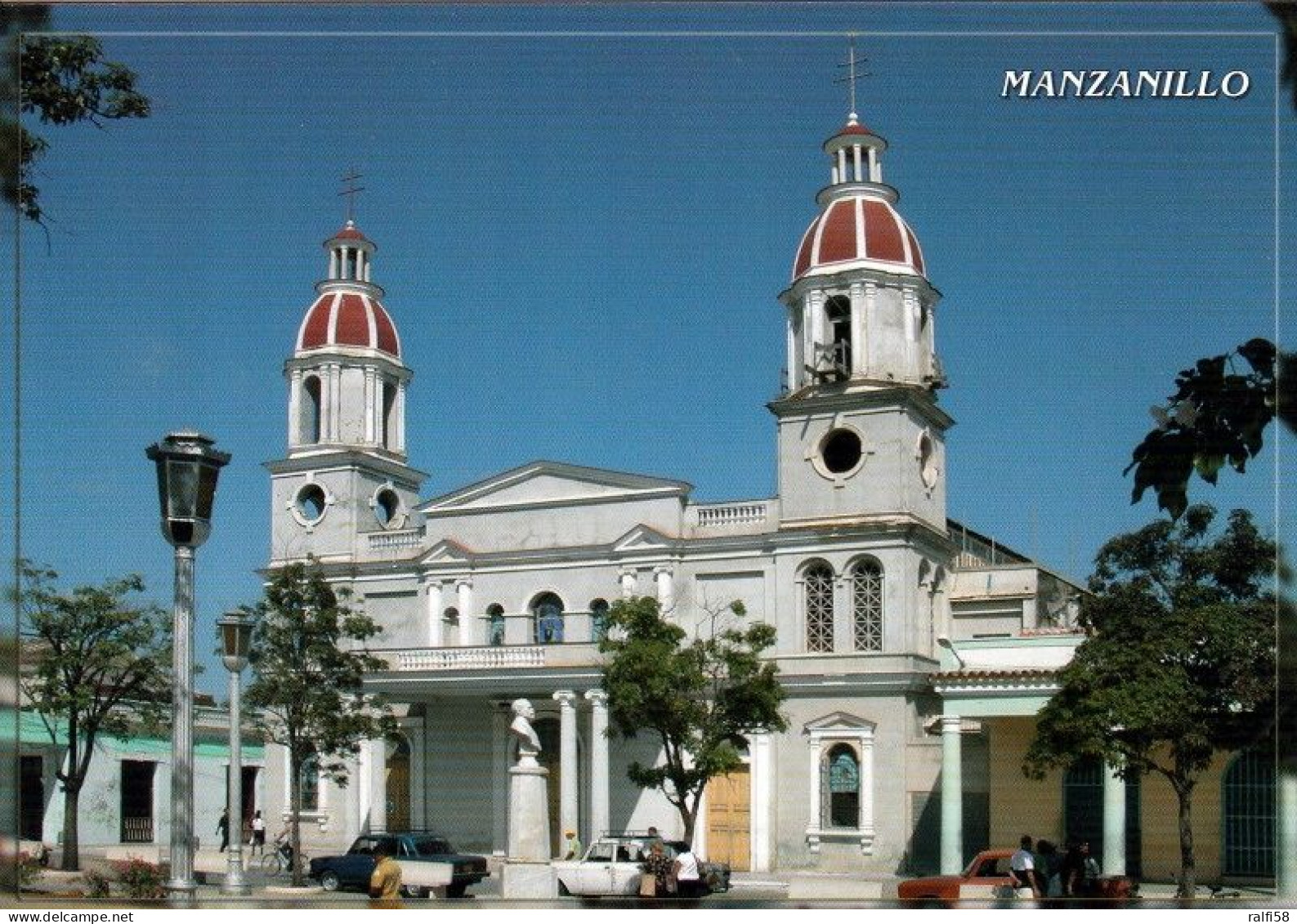 1 AK Kuba * Die Stadt Manzanillo Mit Der Kirche De La Purisma Concepcion * - Cuba