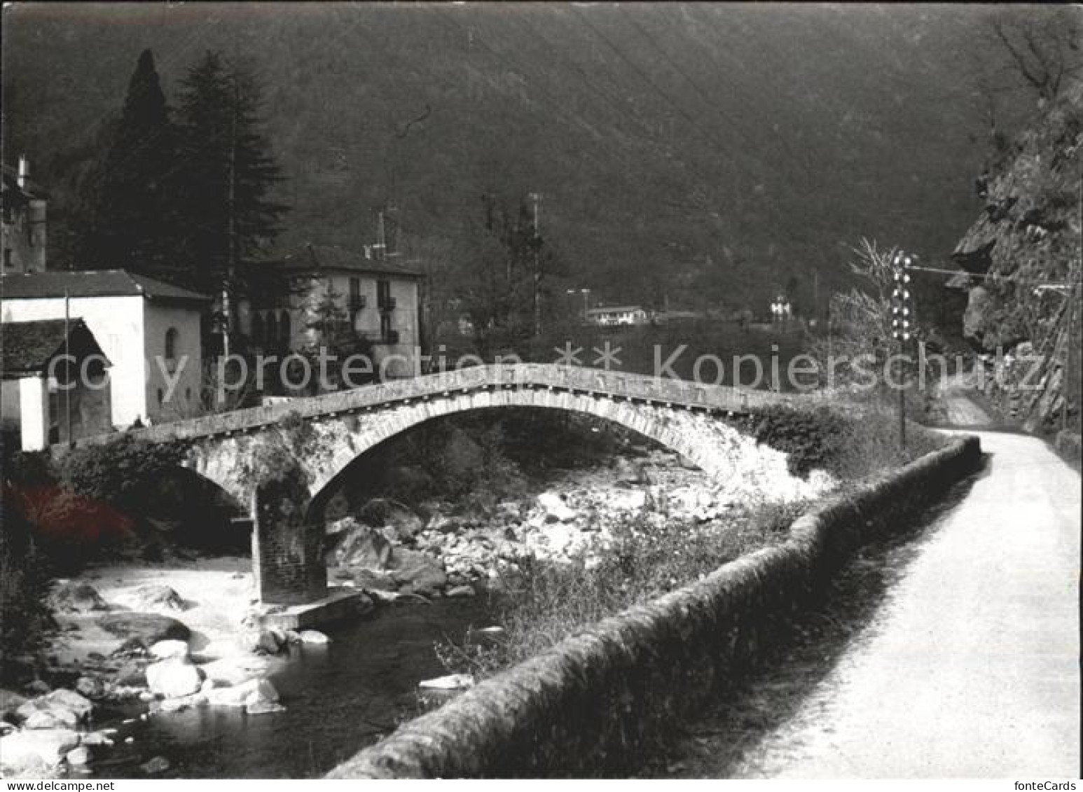 11825737 Ticino Tessin Alte Steinbruecke Lugano - Autres & Non Classés