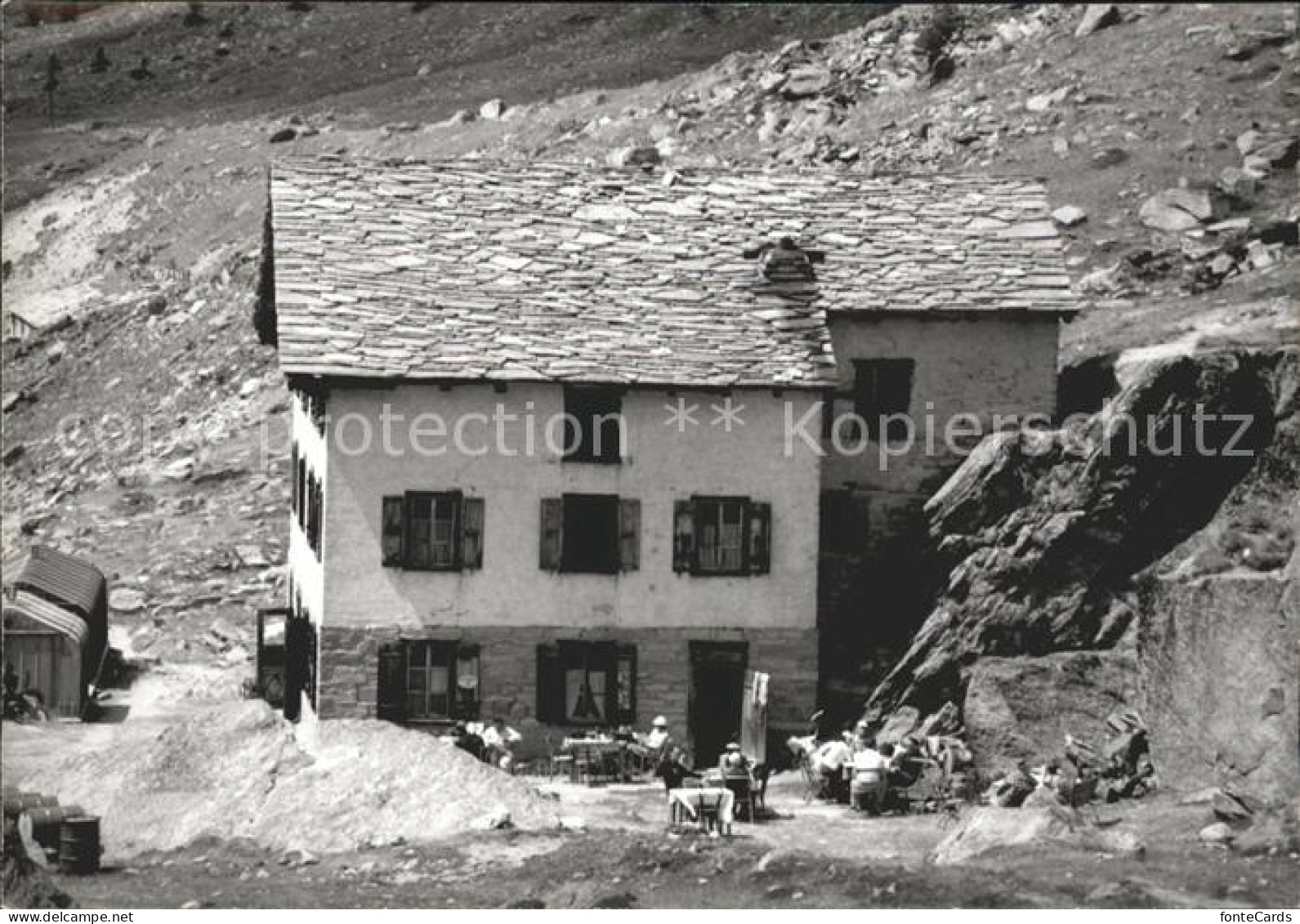 11825677 Valais Wallis Kanton Berghaus Sion - Other & Unclassified