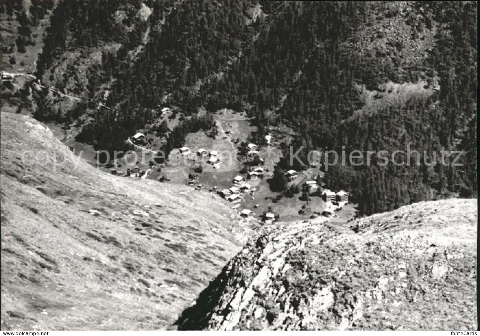 11825606 Zermatt VS Blick Von Hoehbalmen  - Other & Unclassified