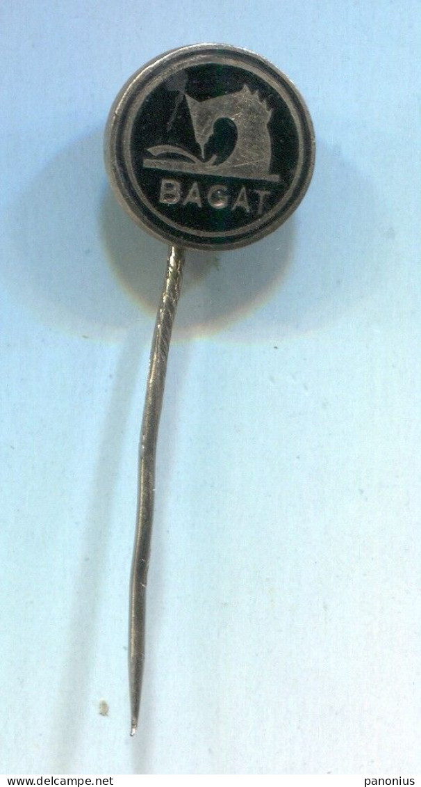 BAGAT Zadar - Sewing Machine Nahmaschine, Vintage Pin Badge Abzeichen, Enamel - Marcas Registradas