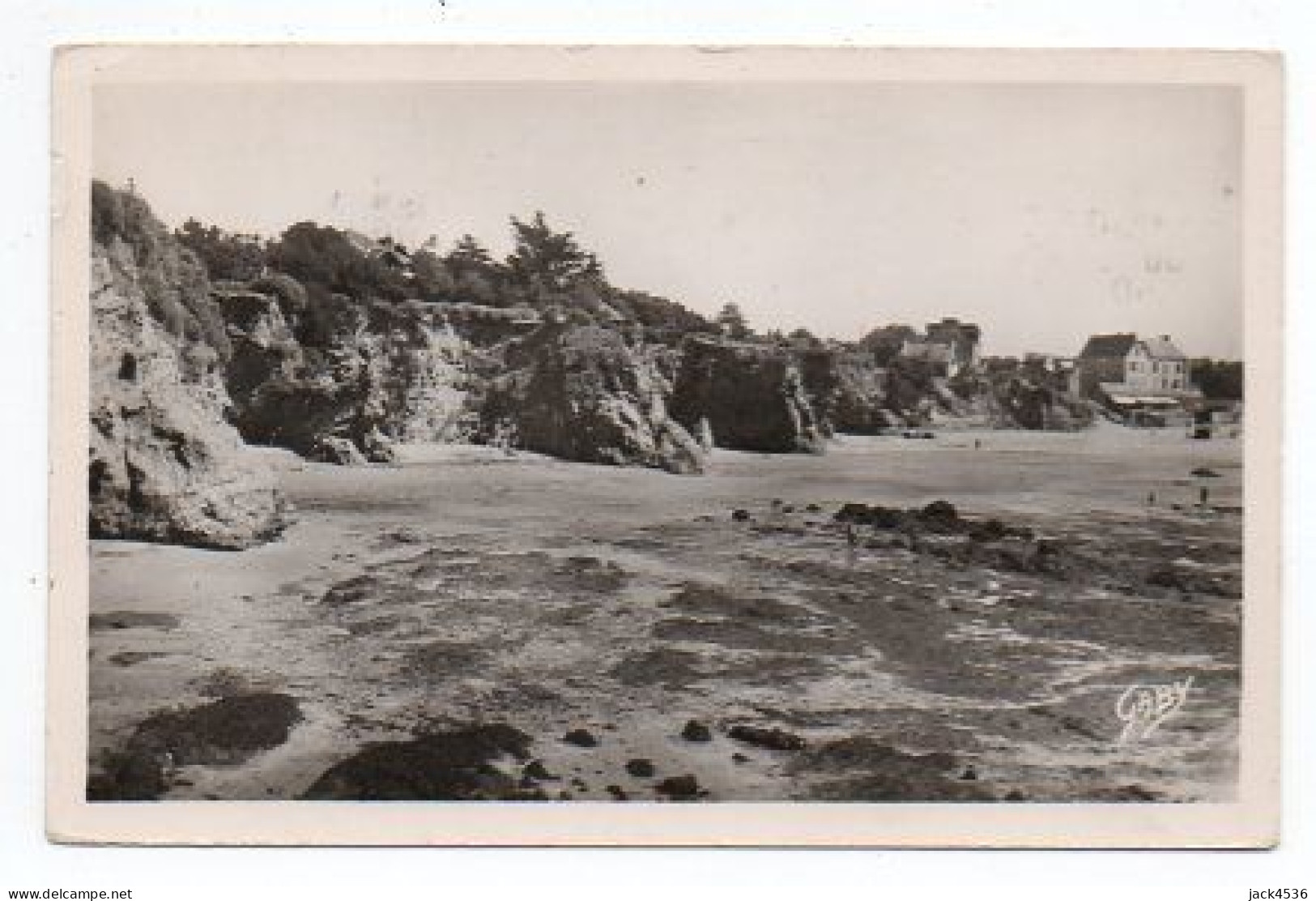 Carte Postale Moderne - 14 Cm X 9 Cm - Circulé - Dép. 44 - SAINT MARC SUR MER - Falaises, Plage - Other & Unclassified