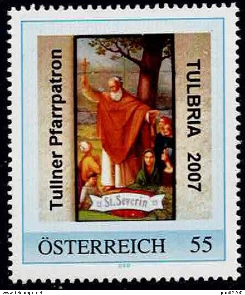 PM  Tullner Pfarrpatron - Tulbria 2007 Ex Bogen Nr. 8016868 Postfrisch - Personalisierte Briefmarken