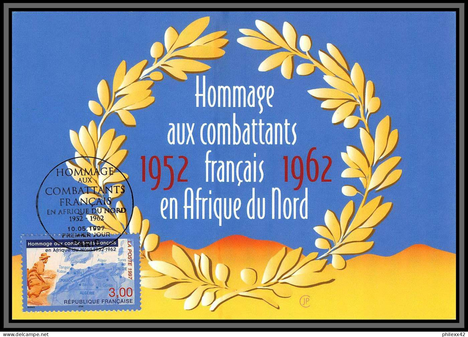 57529/ Carte maximum (card) France Année 1997 N°3042/3128 61 cartes différentes état superbe édition CEF
