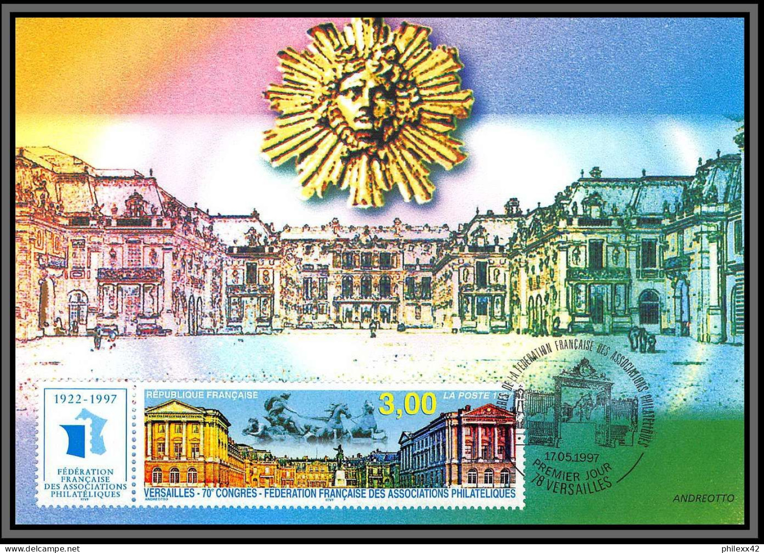 57529/ Carte maximum (card) France Année 1997 N°3042/3128 61 cartes différentes état superbe édition CEF