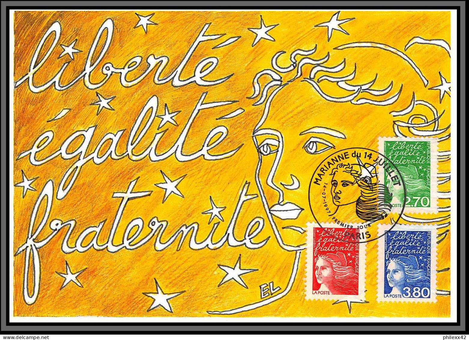 57529/ Carte maximum (card) France Année 1997 N°3042/3128 61 cartes différentes état superbe édition CEF