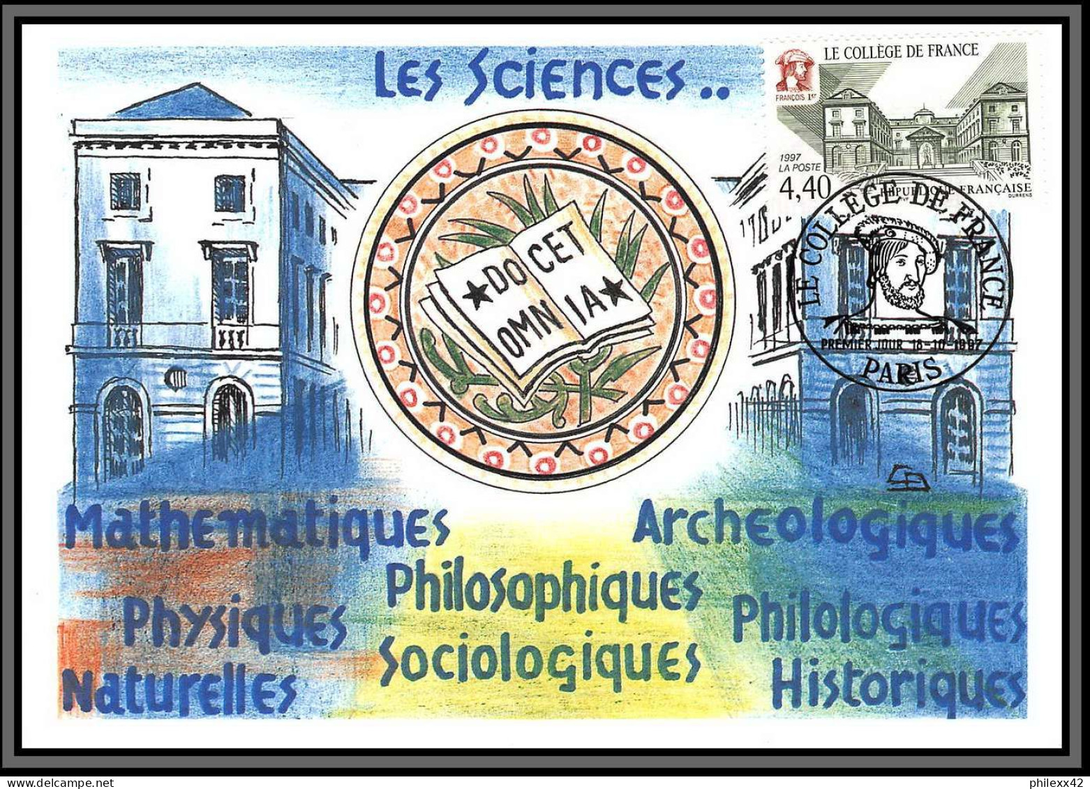 57529/ Carte maximum (card) France Année 1997 N°3042/3128 61 cartes différentes état superbe édition CEF