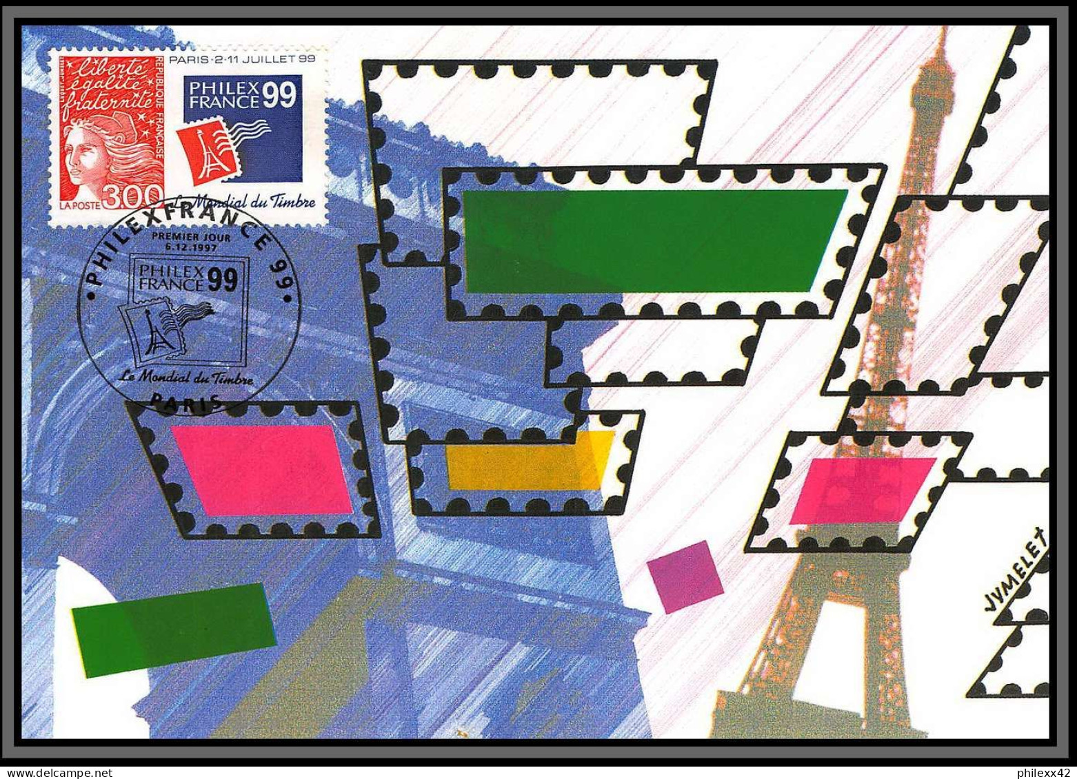 57529/ Carte maximum (card) France Année 1997 N°3042/3128 61 cartes différentes état superbe édition CEF