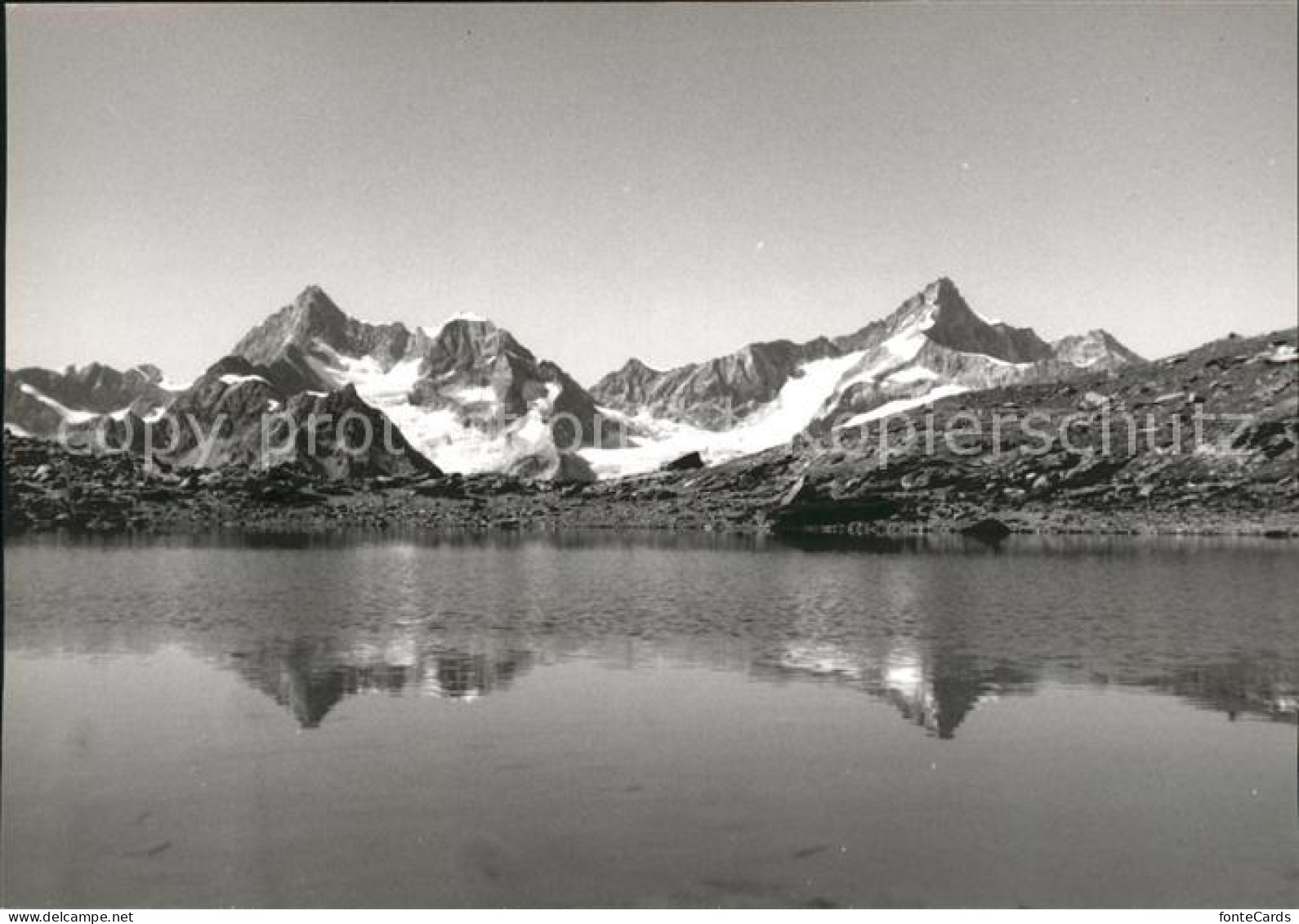 11825276 Obergabelhorn Kellensee Wellenkuppe Obergabelhorn - Altri & Non Classificati