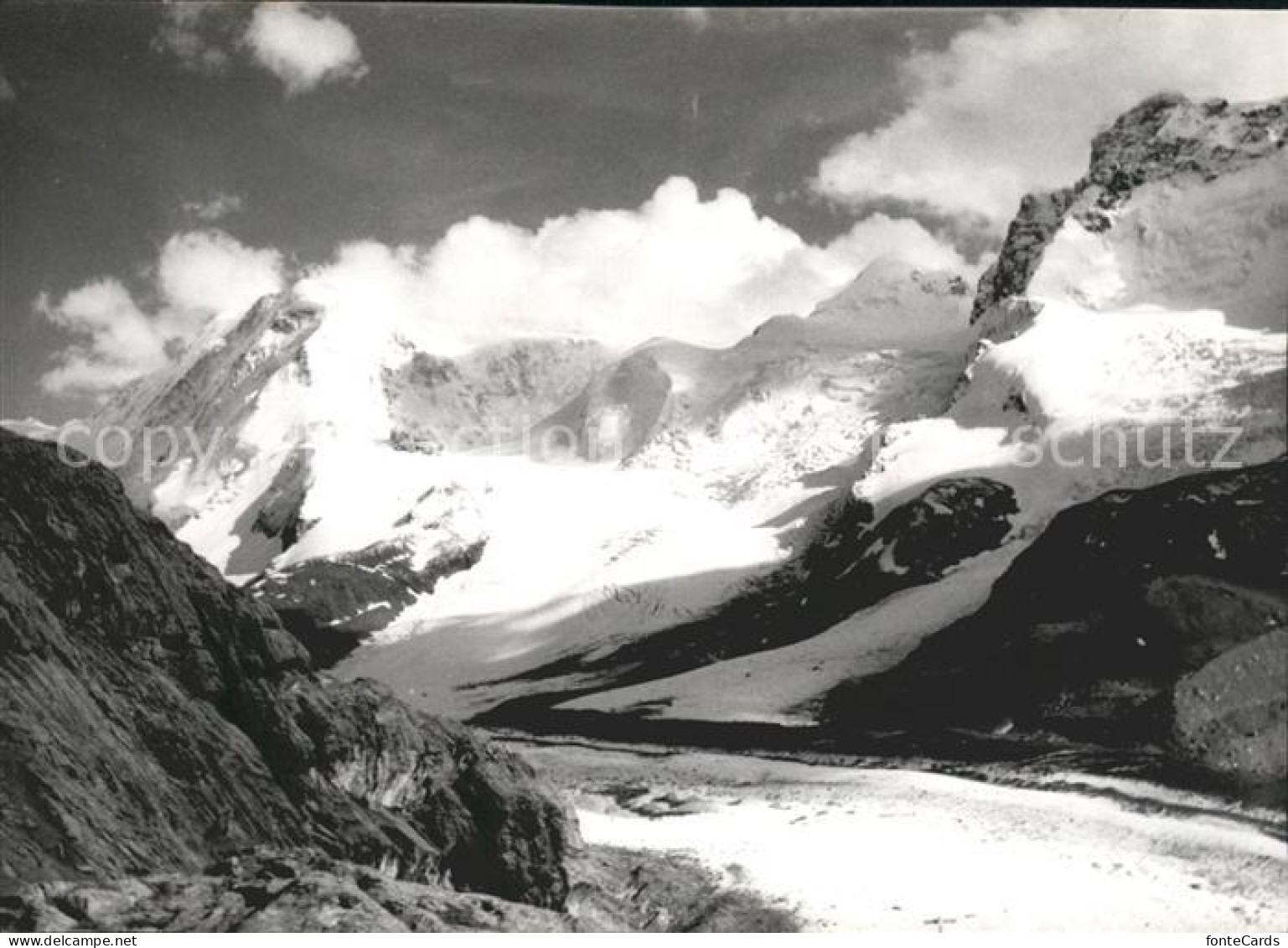 11825246 Valais Wallis Kanton Gornergletscher Liskamm Pollux Breithorn Sion - Altri & Non Classificati