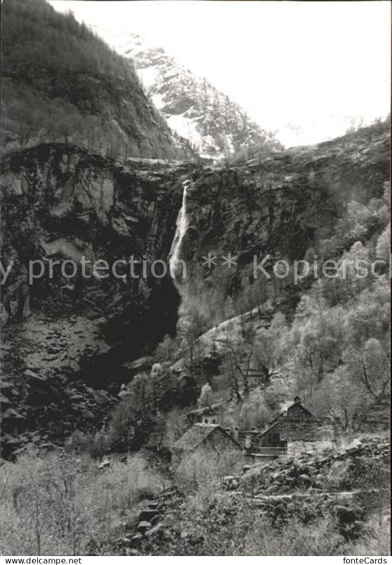 11825187 Foroglio Val Bavona Wasserfall Foroglio Val Bavona - Autres & Non Classés