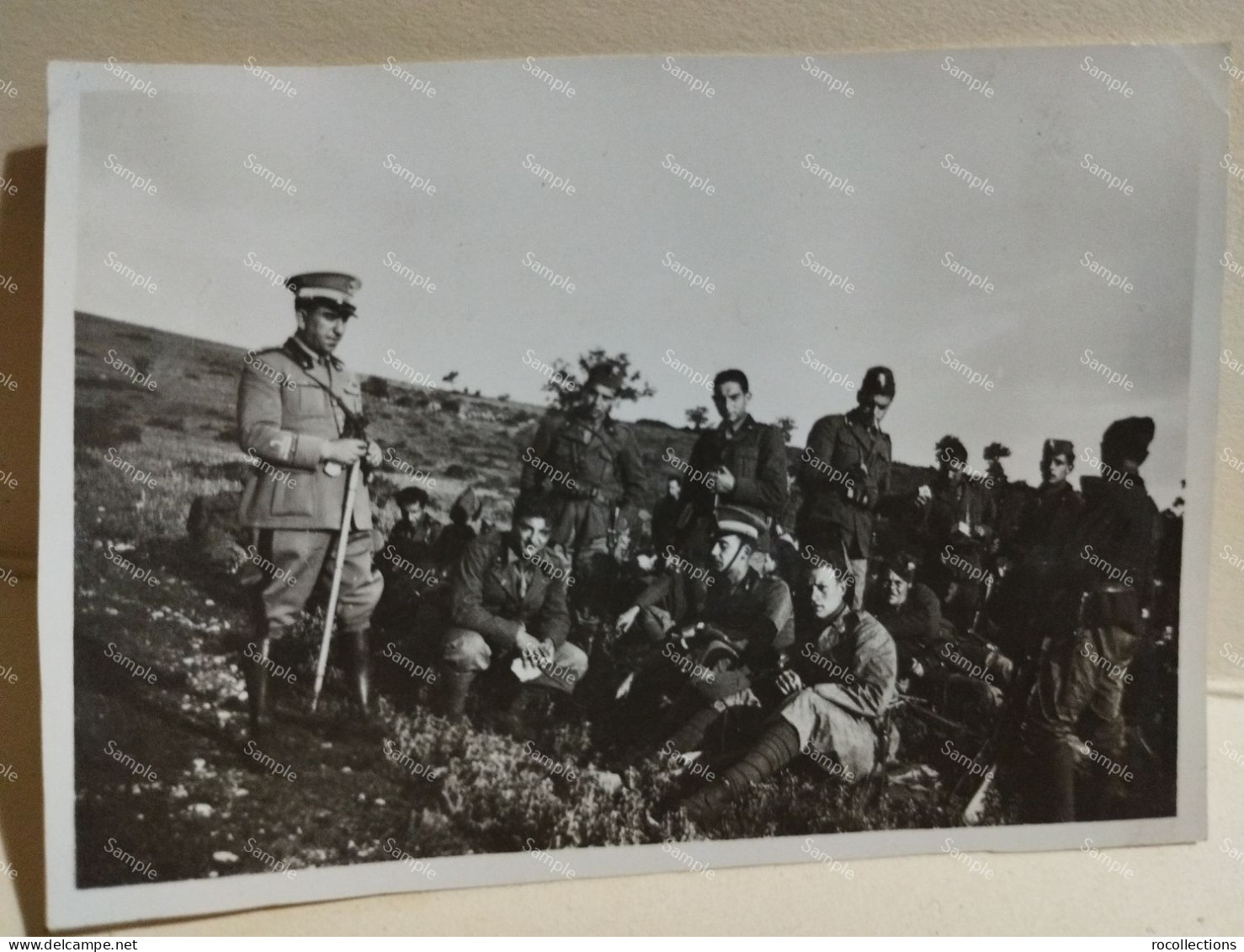 Italia Foto Militari MONTE D'EBOLI 1934. 80x57 Mm. - War, Military